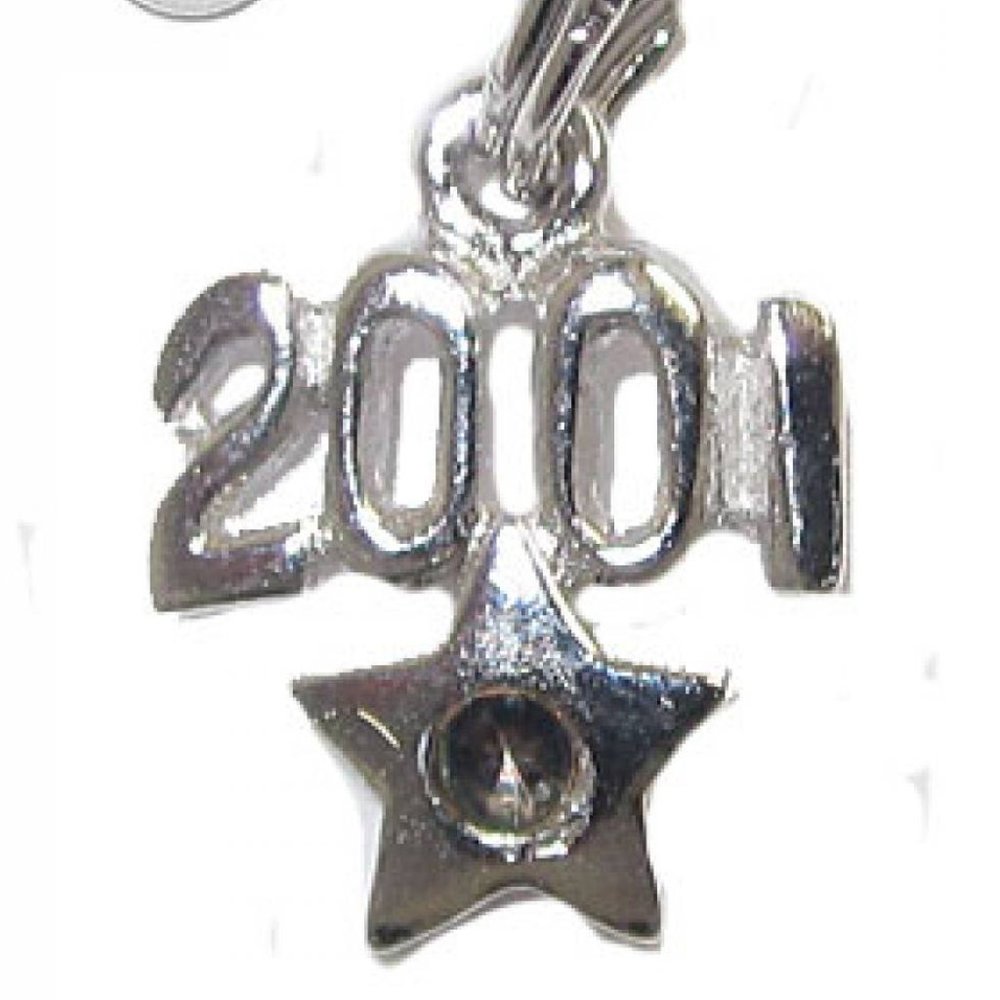 2001 Sterling Silver charm 925 Sterling Silver NEW